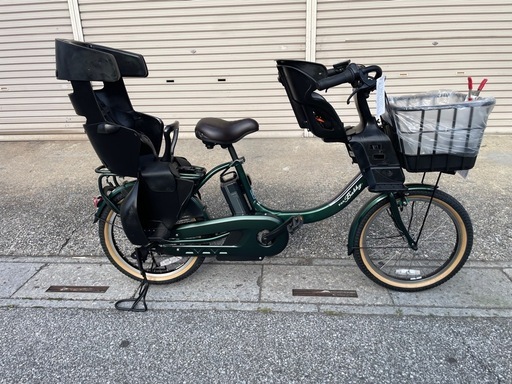 [B07]試乗?新車仕上げ⭐️中古子供乗せ電動自転車 ヤマハPASバビー ブリヂストンビッケ2