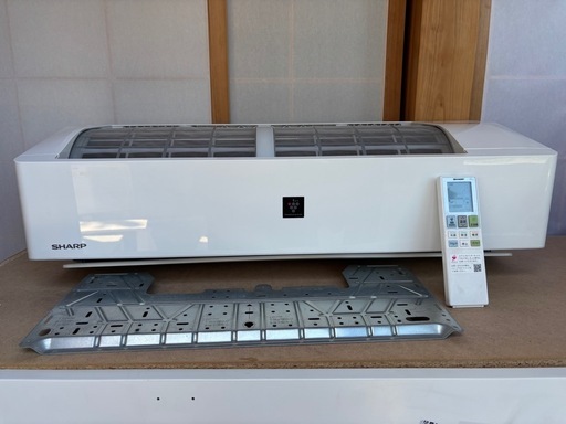 シャープ　AC-N63ATC  室内機、室外機、リモコン　2021年式　中古　業者取り外し。