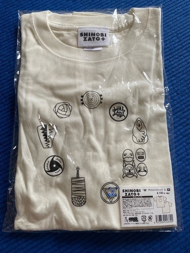 SHINOBI ZATO+ NARUTO 暁 アイコンTシャツ M (レフト) 石部のシャツ 