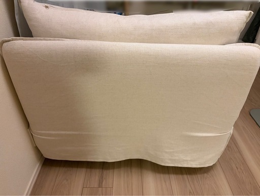 ソファ IKEA ソーデルハムン 一人掛けソファ グランセル ナチュラル