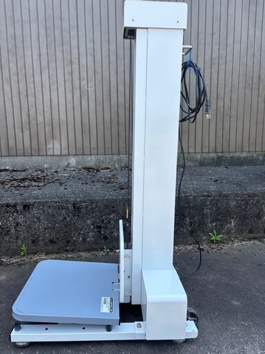 タイガー 米袋用昇降機 楽だ君 LU-203 回転台付 最大荷重35kg 単相100V リフト リフター 昇降機 荷揚げ 荷上げ 米袋