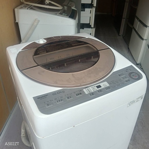 D6d2r5 送料設置無料  SHARP　洗濯機　大容量10㌔