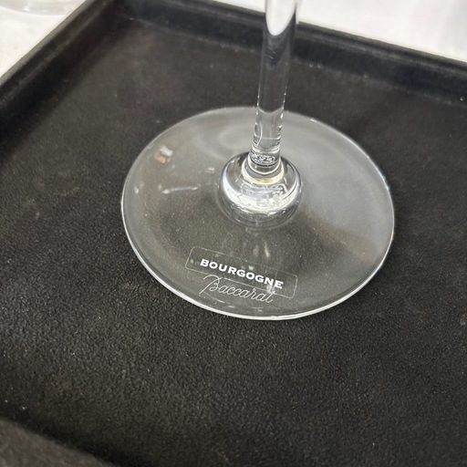 【ジャングル深井店】バカラ Baccarat ブルゴーニュ オノロジー ペアワイングラス 美品 堺市 深井【FU1181】