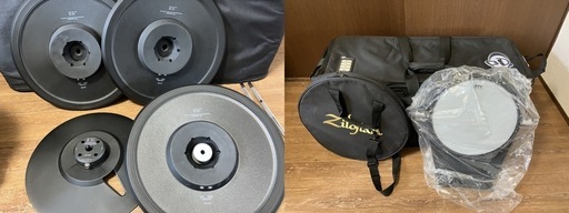超美品　電子ドラムATV EXS-5 付属品多数
