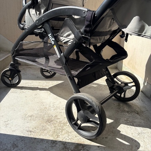 Joie 2人乗りベビーカー　二人乗りベビーカー　美品　