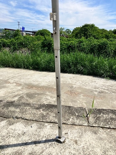【福岡県筑後市にて引取り限定】オールアルミ三脚脚立　10段