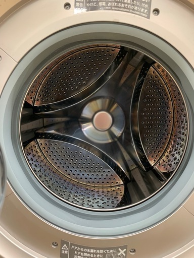 ドラム式洗濯乾燥機　SHARP ES-S7H-CL