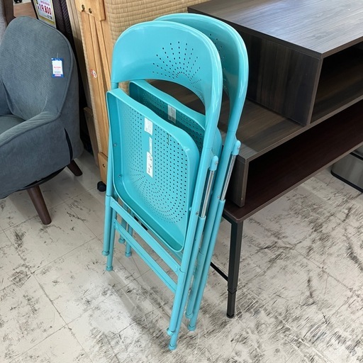 中古品　IKEA イケア　フローデ　廃盤モデル　グリーン　2脚セット　1番　公田店