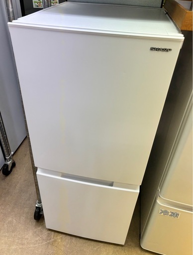 SHARP 冷蔵庫 152L どっちもドア SJ-D15J-W