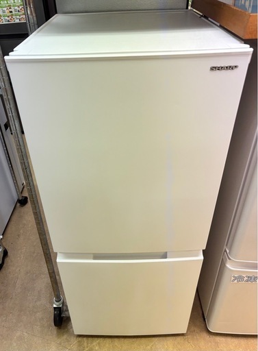 SHARP 冷蔵庫 152L どっちもドア SJ-D15J-W