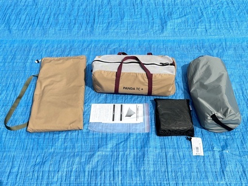 テンマクデザイン パンダTC+ フルセット & 野田野営具 シルス170TC キャンプ キャンプ用品 テント