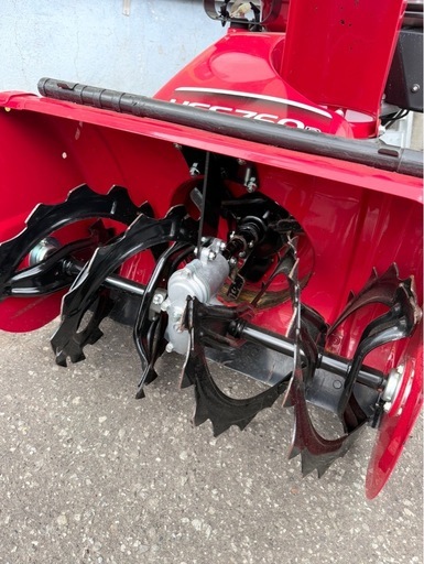札幌市内配送無料 動作良好 24年購入品 HONDA ホンダ 7馬力 除雪機 HSS760n(J) HST 電動シューター バッテリー