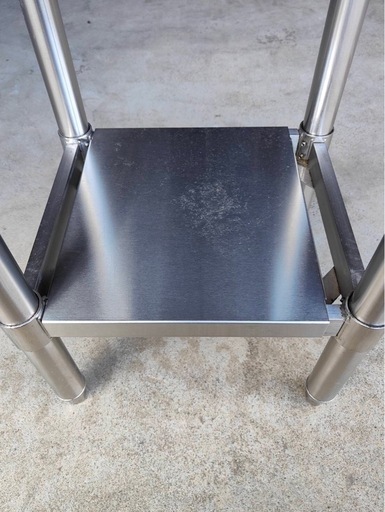 厨房用品 ステンレス作業台 サイズ約W350×D380×H840mm