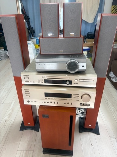 ONKYO Panasonic ホームシアターセットスピーカーセットウーファー