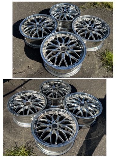 ※某オークション掲載中…MONZA JAPAN WARWIC MESH モンツァジャパン ワーウィックメッシュ 18インチ 7.5J×