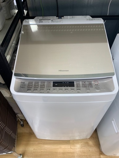 全自動洗濯機　Hisense HW-DG80XH