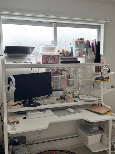 IKEA FREDDE ゲーミングデスク ホワイト
