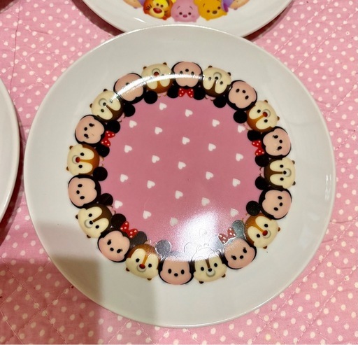 ディズニー　ツムツムデザインプレート　6枚