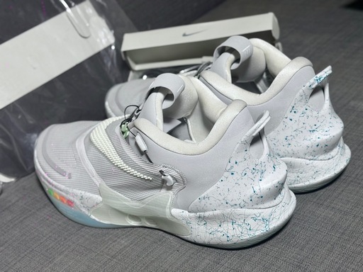 NIKE ADAPT BB 2.0 Wolf Gray スマートBluetoothシューズ 限定モデル US14 希少品