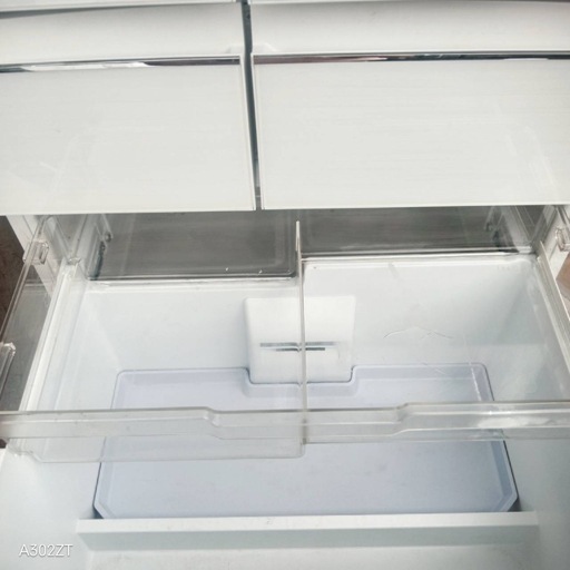 D6f2q0送料設置無料  三菱　自動製氷機能付大型冷蔵庫　455L