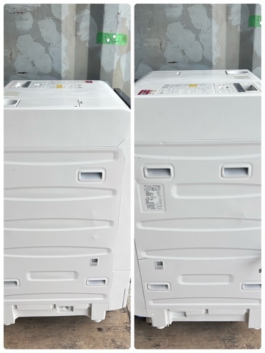 ??①2020年　完全　分解　洗浄　済みSHARP クリスタルES-W113-SL ドラム式洗濯機乾燥　ヒートポンプユニット乾燥 洗剤