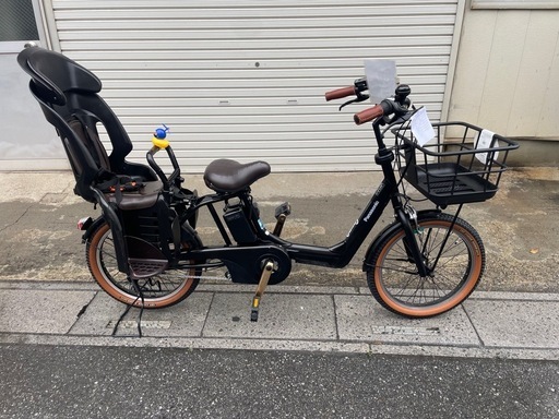 [C08]試乗?新車仕上げ⭐️中古子供乗せ電動自転車 パナソニックギュットクルームFR・アニーズ