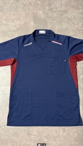 新品未使用le coq sportif 紺  Vネック 断捨離の為、出品致します。 値下げ可能です。お気軽にお申し付け下さい。買い手が