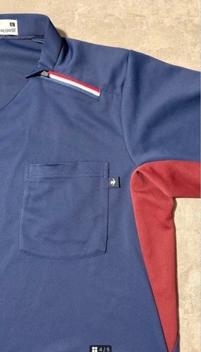 新品未使用le coq sportif 紺  Vネック 断捨離の為、出品致します。 値下げ可能です。お気軽にお申し付け下さい。買い手が