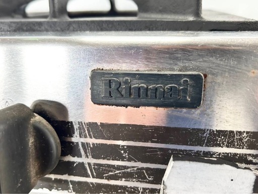 リンナイ 2口卓上ガステーブル 都市ガス 型番・年式不明  Rinnai/リンナイ ガステーブル 都市ガス KG35NBKL 2022年製 中古