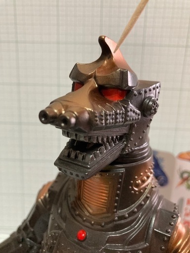【取引終了】マルサン メカゴジラ 350 ダークブラウン 
