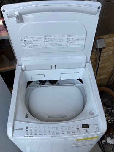 ⭐️8.0kg  22年製　HITACHI ビートウォッシュ　BW-DV80H. 0612-05