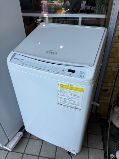 ⭐️8.0kg 22年製HITACHI ビートウォッシュBW-DV80H. 0612-05