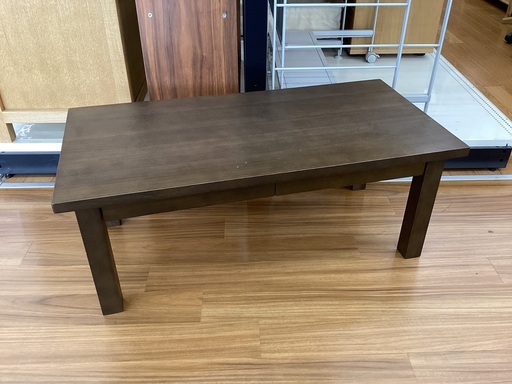 【トレファクマーケット久喜店】無印良品　ローテーブル　引き出し付