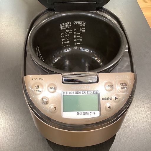 【トレファク神戸南店】HITACHI IH炊飯ジャー
【取りに来られる方限定】