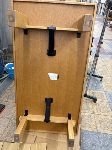 カリモク　座卓　大きなテーブル　折りたたみ　150×80cm
