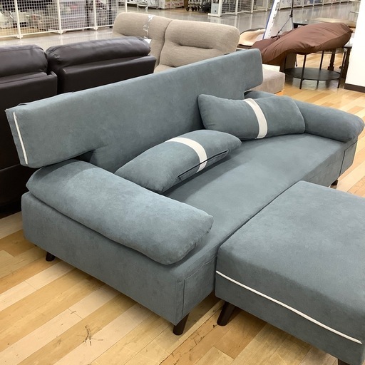 【トレファク ラパーク岸和田店】オットマン付ソファーベッド　入荷しました。