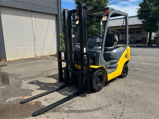 KOMATSU フォークリフト 1.8トン 揚高3m ガソリン リフト 積載 運搬 セル始動　コマツ　建機 パワステ　FG18LC-1