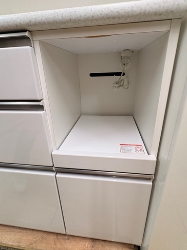 【リユースマン倉敷】ニトリキッチンボード ホワイト 食器棚 管理番号3725
