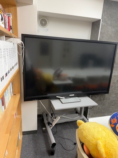 【65型電子ホワイトボード ELMO ELB-ELM65S7（通常スタンド付）】