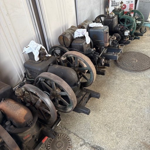 石油発動機7台