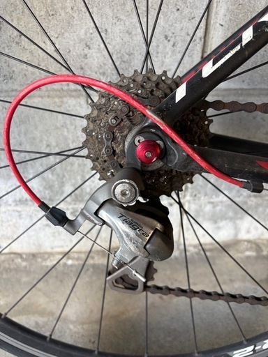 GIANT TCR ロードバイク 前輪パンク 現状渡し