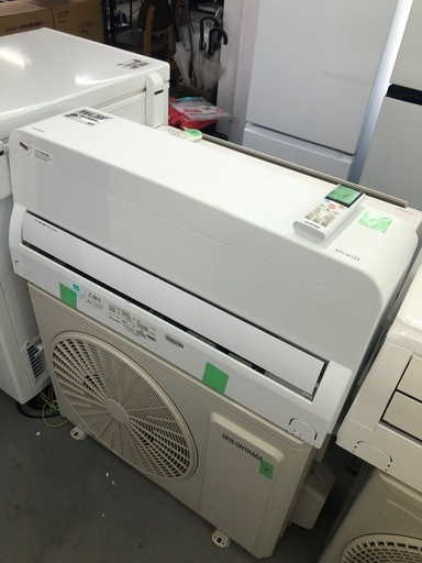 8093　アイリスオーヤマ　2.2kwエアコン　2021年製　取付費込