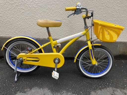 子供用自転車16インチ (ゆうすけ) 柴崎の折りたたみ自転車の中古