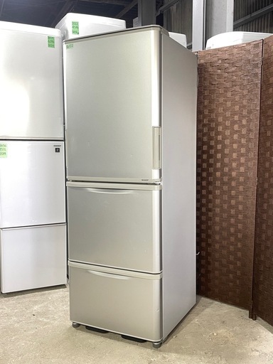 ?最安値挑戦?✅動作確認済✅自社配送?保証付?2019年　SHARP 3ドア　冷凍冷蔵庫　容量　350Ｌ　SJ-W351E-S