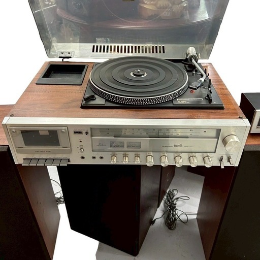 Lo-D（日立） HRT-250 レコードプレーヤー付きステレオコンポ スピーカーセット