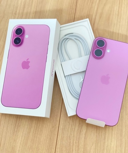 iPhone 16 ピンク 美品‼️128GB (いちご) 西鉄二日市のその他の中古