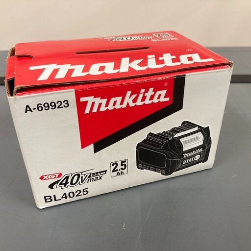 【店頭引取限定 未使用】makita/マキタ BL4025 40Vmax2.5Ahリチウムイオンバッテリー 【工具買取ツールボックス春