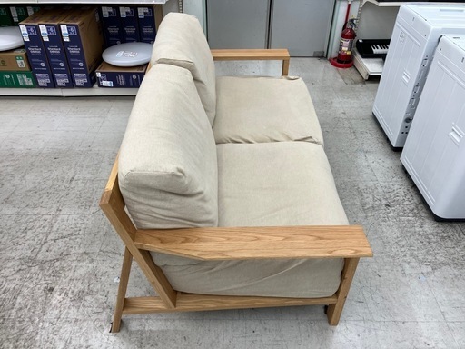 【トレファク横浜鶴見店】 無印良品(ムジルシリョウヒン) 2.5人掛けソファー 