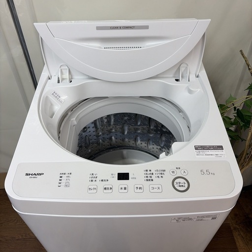 【?買取市場 1年保証 ジモティー限定特別価格】R321☀️ 2025年製の高年式♪ SHARP / シャープ 洗濯機 （洗濯5.5㎏ 3ページ目)【中古】名古屋市の洗濯機を格安/激安/無料であげます・譲り 