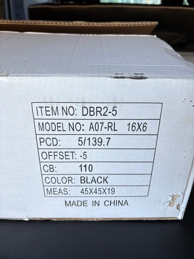 モーターファーム　ジムニー用　デイトナホイール　新品